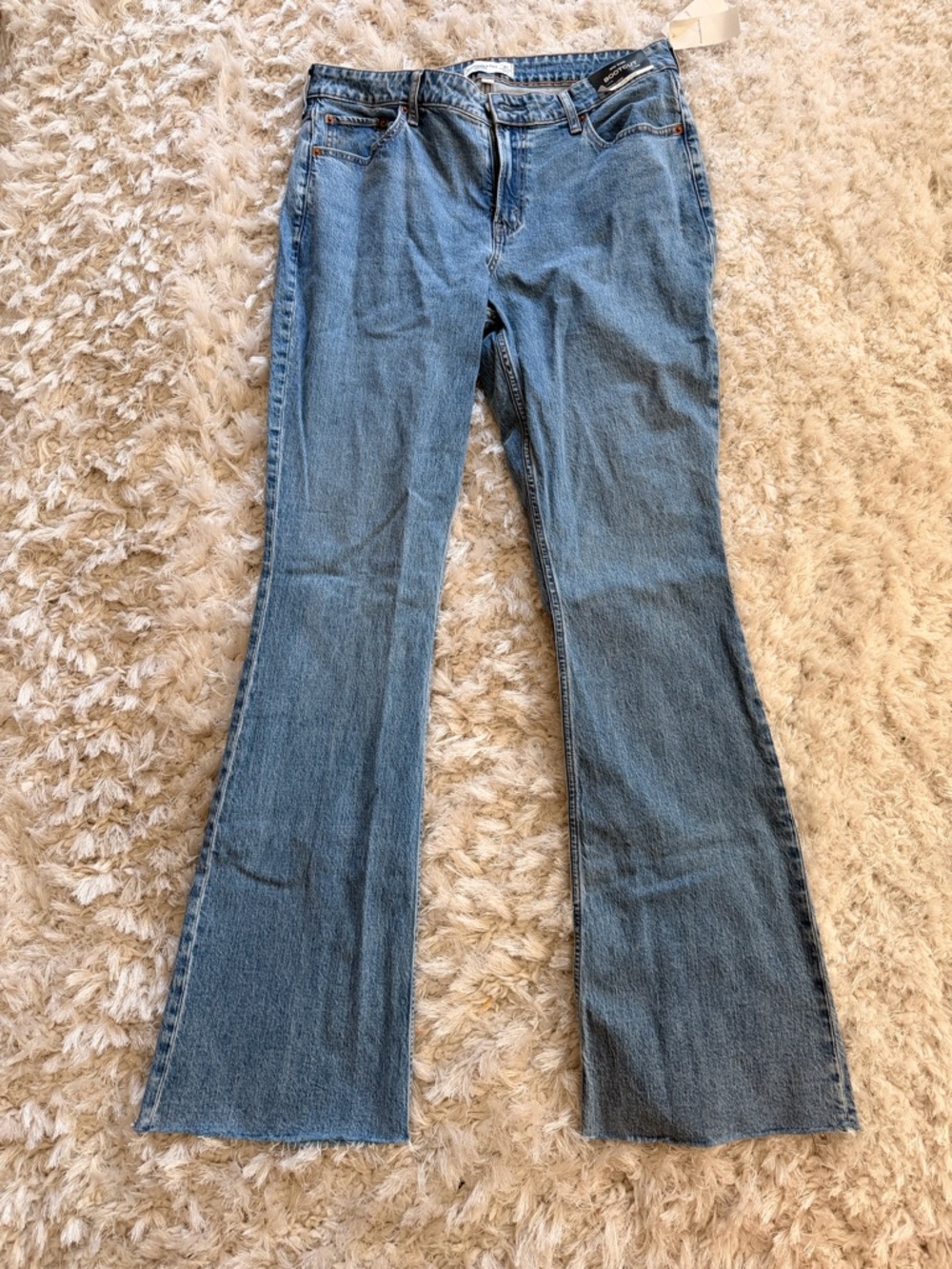 Abercrombie & Fitch Light Blue Flare Jeans